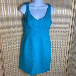🔶Trina TurkTeal  Ponte V Neck Dress Size 4
